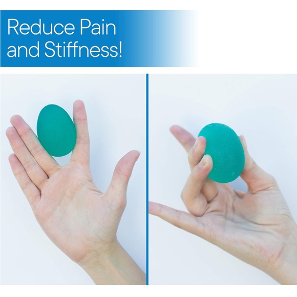 RMS 4-Pack Hand Exercise Balls - Physical & Occupational Therapy Kit. BRAND NEW - Picture 5 of 11